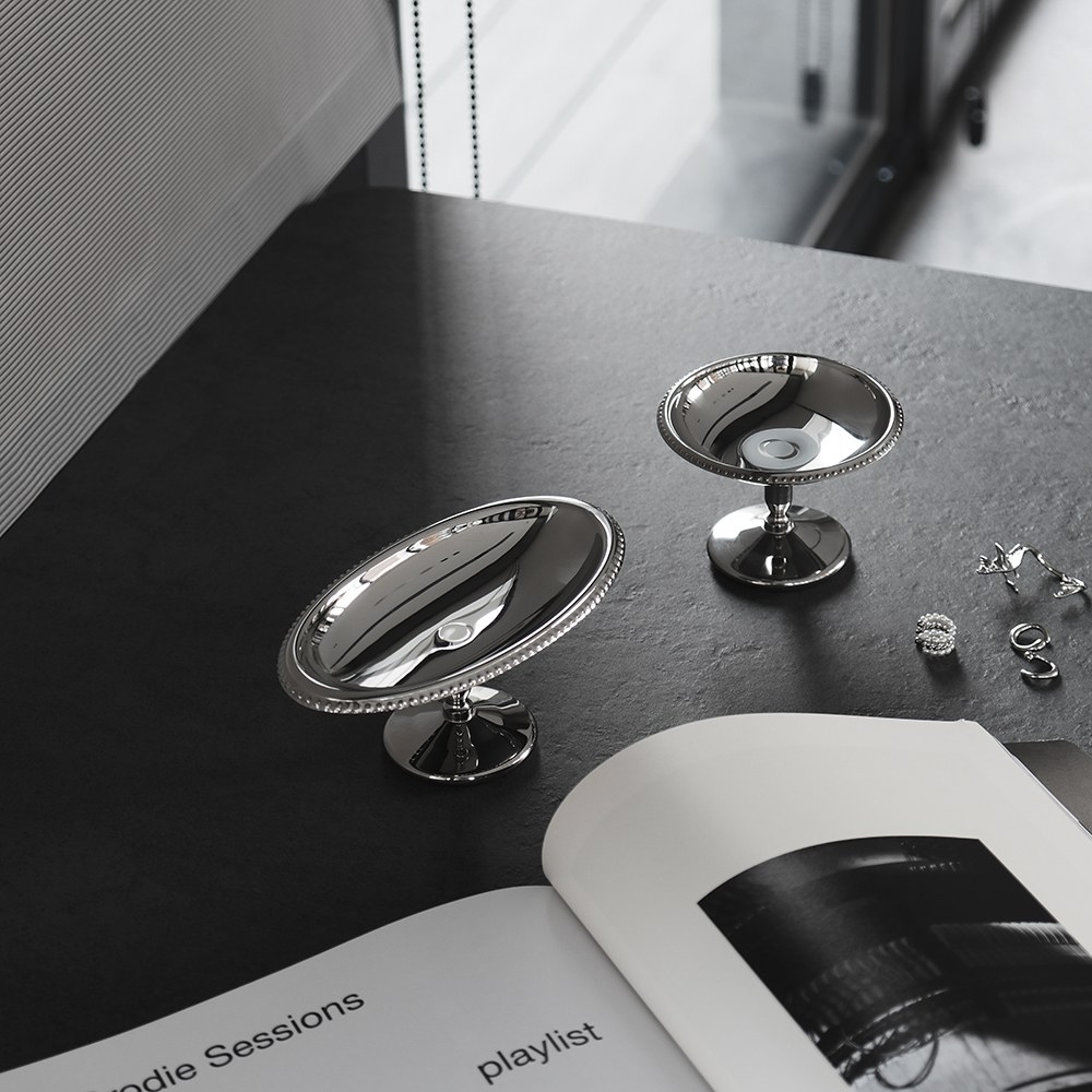 Lumi 銀珠高腳盤